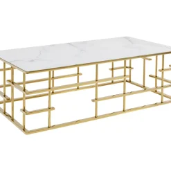 Couchtisch Rome Gold 130X70Cm