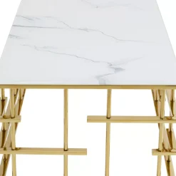 Couchtisch Rome Gold 130X70Cm