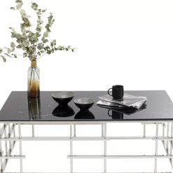 Couchtisch Rome Silber 130X70Cm