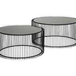 Couchtisch Wire Black (2/Set)
