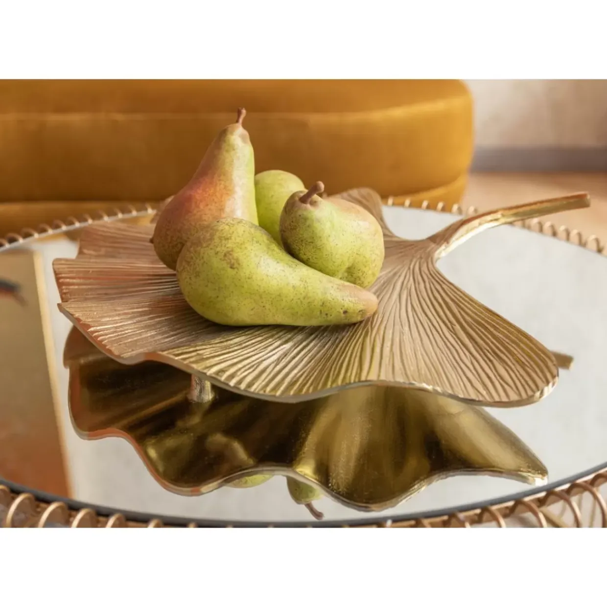 Couchtisch Wire Messing (2/Set)