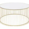 Couchtisch Wire Uno Brass O80Cm