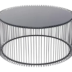 Couchtisch Wire Uno Schwarz O80Cm