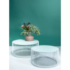 Couchtisch Wire White (2/Set)