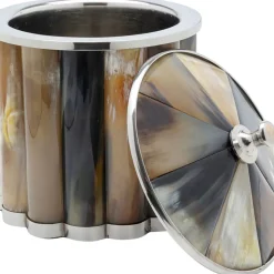 Deko Dose Natural Horn 21Cm