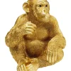 Deko Figur Baby Ape Gold 53