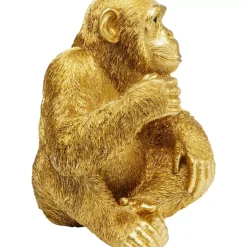 Deko Figur Baby Ape Gold 53
