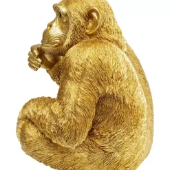 Deko Figur Baby Ape Gold 53