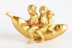 Deko Figur Banana Ride 12Cm