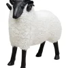 Deko Figur Bathilde Ram Weis 78Cm