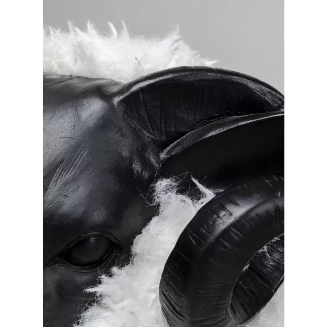 Deko Figur Bathilde Ram Weis 78Cm