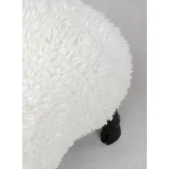 Deko Figur Bathilde Ram Weis 78Cm