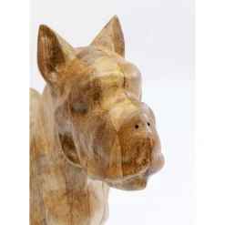 Deko Figur Bulldog Wood 70X78Cm