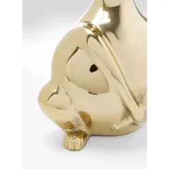 Deko Figur Bunny Gold 37Cm
