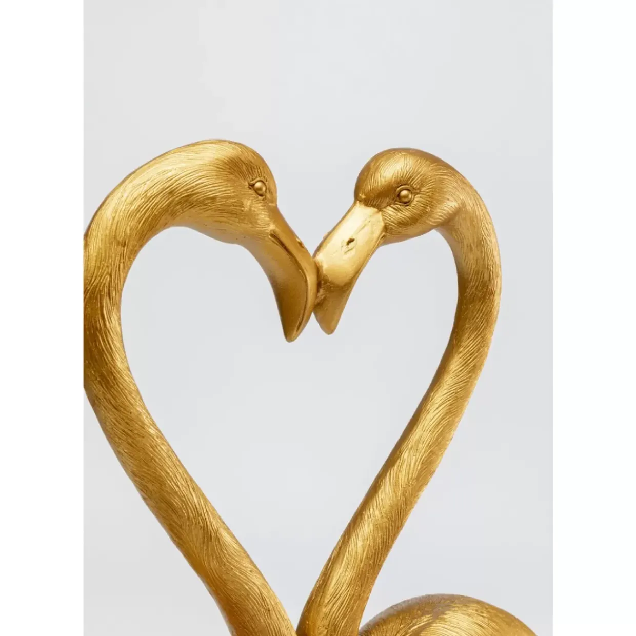 Deko Figur Flamingo Love Gold 63Cm