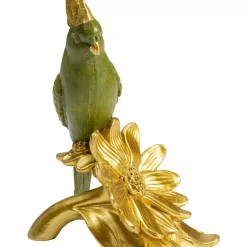 Deko Figur Flower Parrot