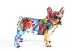 Deko Figur Frenchie Bunt