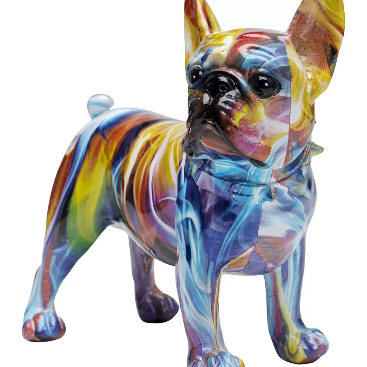 Deko Figur Frenchie Bunt