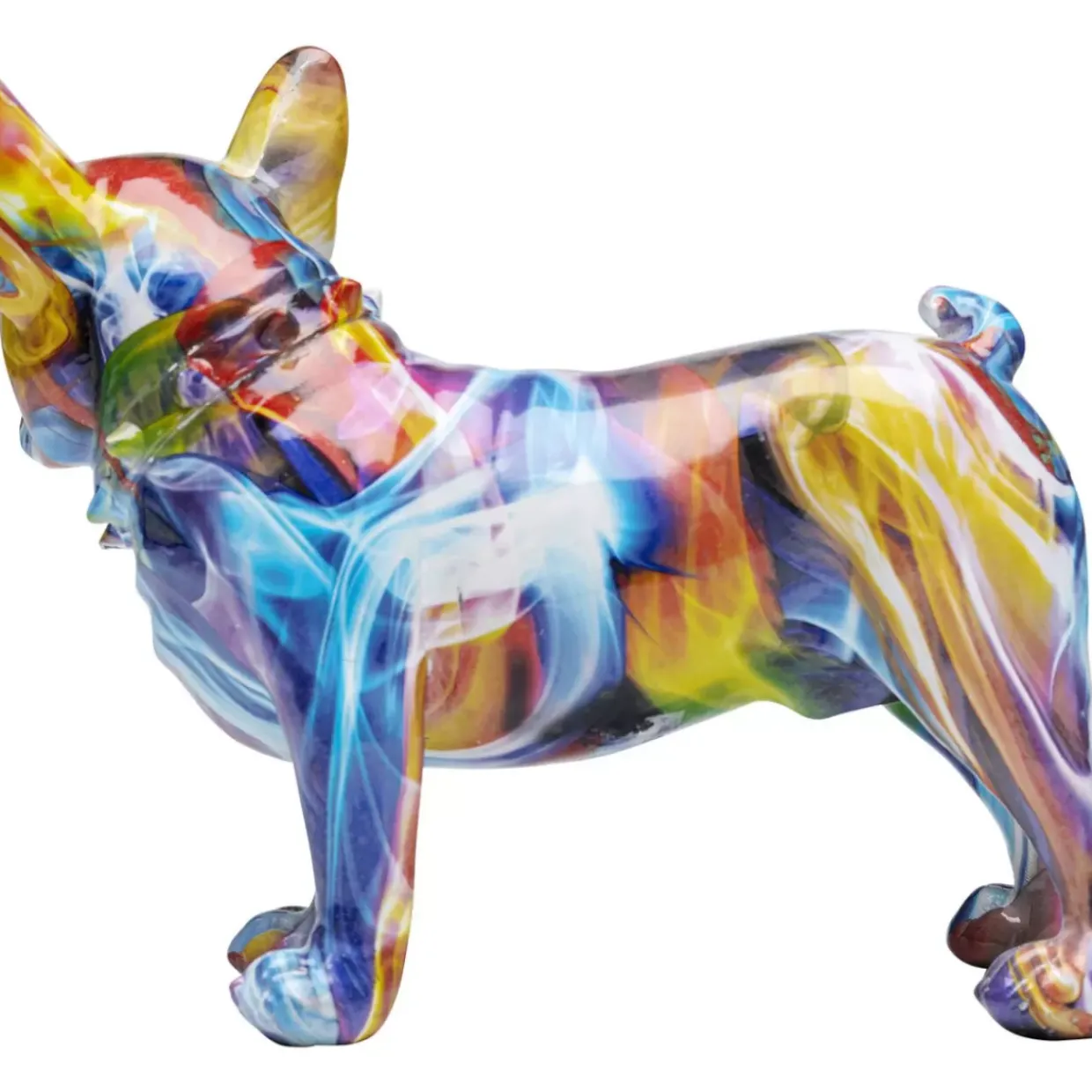 Deko Figur Frenchie Bunt