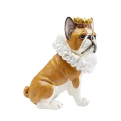 Deko Figur King Dog Braun 29Cm