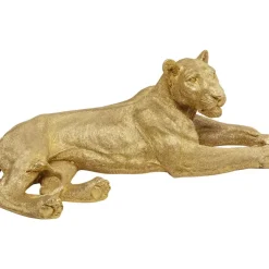 Deko Figur Lion Gold 80Cm