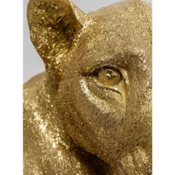 Deko Figur Lion Gold 80Cm
