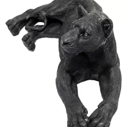 Deko Figur Lion Schwarz