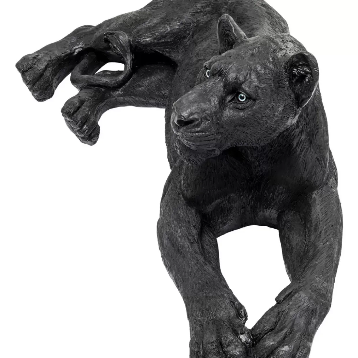 Deko Figur Lion Schwarz