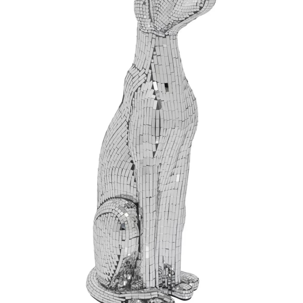 Deko Figur Mosaic Sitting Dog 78Cm