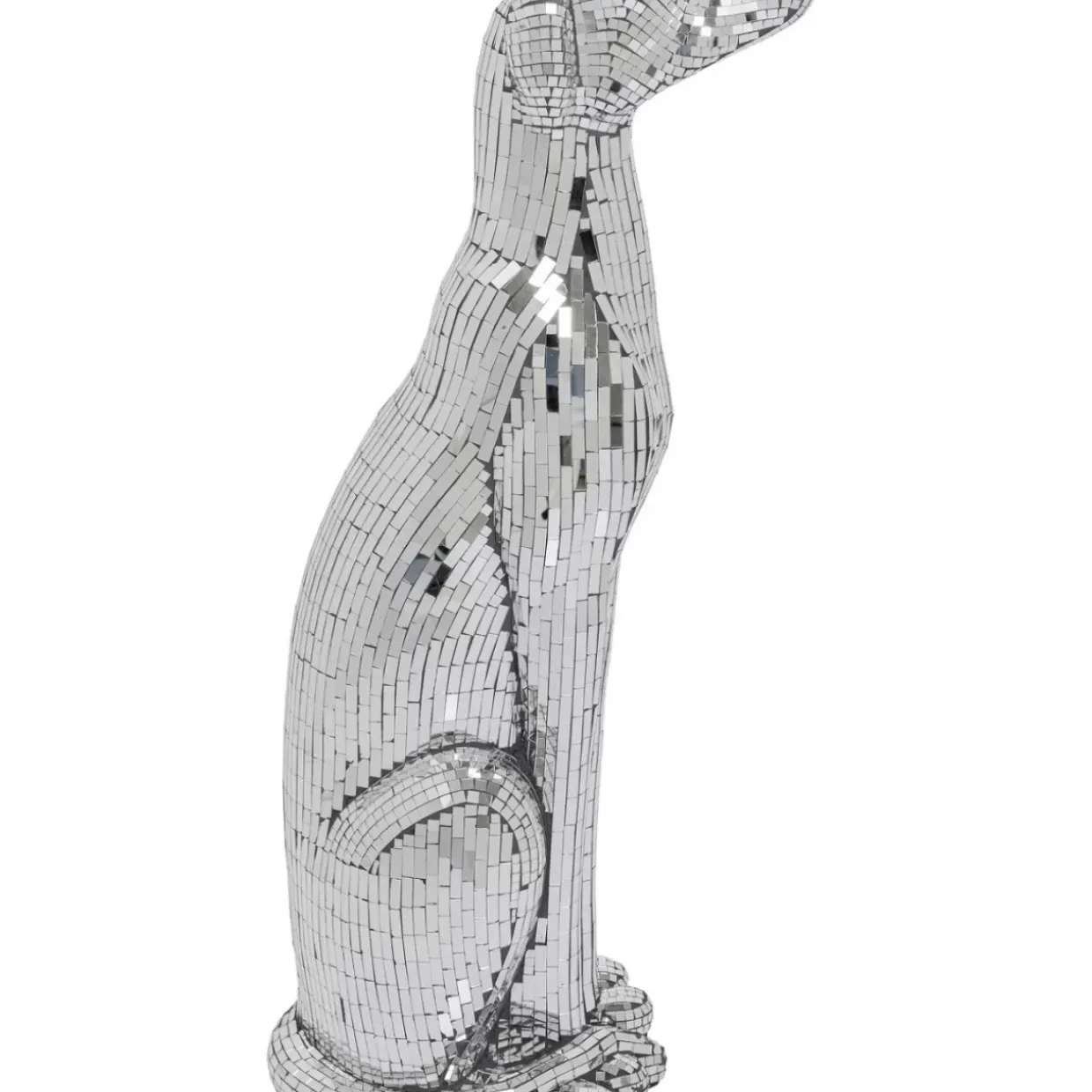 Deko Figur Mosaic Sitting Dog 78Cm