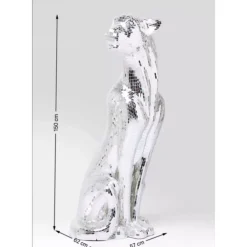 Deko Figur Mosaik Welcome Panther Links Xl