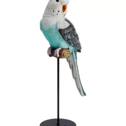 Deko Figur Parrot Turkis 36Cm