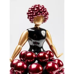 Deko Figur Primaballerina Pom Lila 35Cm