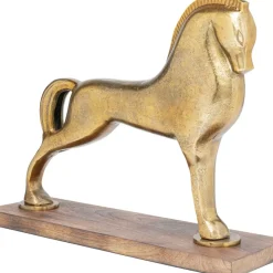 Deko Figur Proud Horse Brass 31Cm