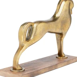 Deko Figur Proud Horse Brass 31Cm