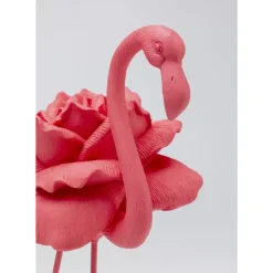 Deko Figur Rose Flamingo Pink 42Cm