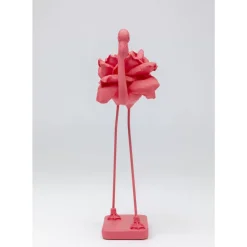 Deko Figur Rose Flamingo Pink 42Cm
