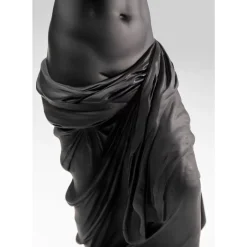 Deko Figur Sculpture Schwarz 48Cm