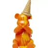 Deko Figur Sitting Gelato Bear Orange 37Cm