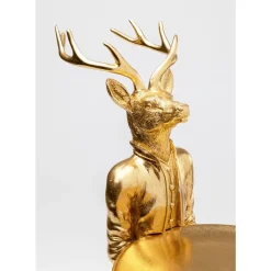 Deko Figur Standing Waiter Deer 63Cm