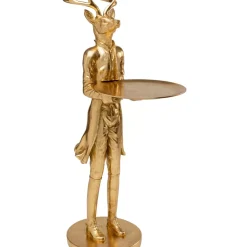 Deko Figur Standing Waiter Deer 63Cm