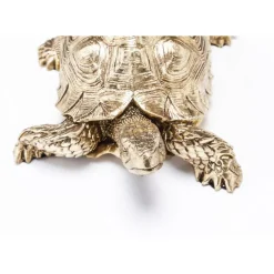 Deko Figur Turtle Gold Klein