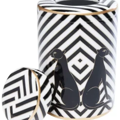 Deko Gefas Panther 25Cm