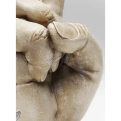 Deko Hand Victory Tattoo Eye 36Cm