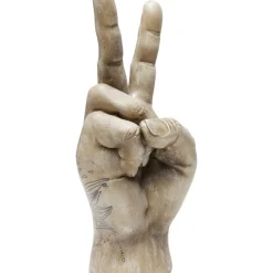 Deko Hand Victory Tattoo Eye 36Cm