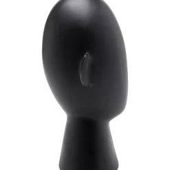 Deko Objekt Abstract Face Schwarz 34Cm
