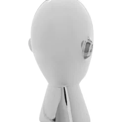 Deko Objekt Abstract Face Silber 22Cm