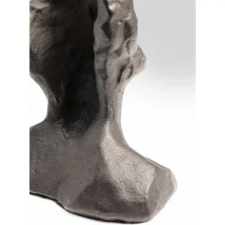 Deko Objekt Bearded Man Anthrazit 11Cm