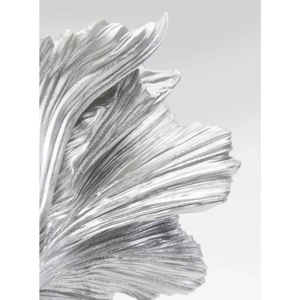 Deko Objekt Betta Fish Silber Klein