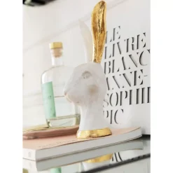 Deko Objekt Bunny Gold 30Cm